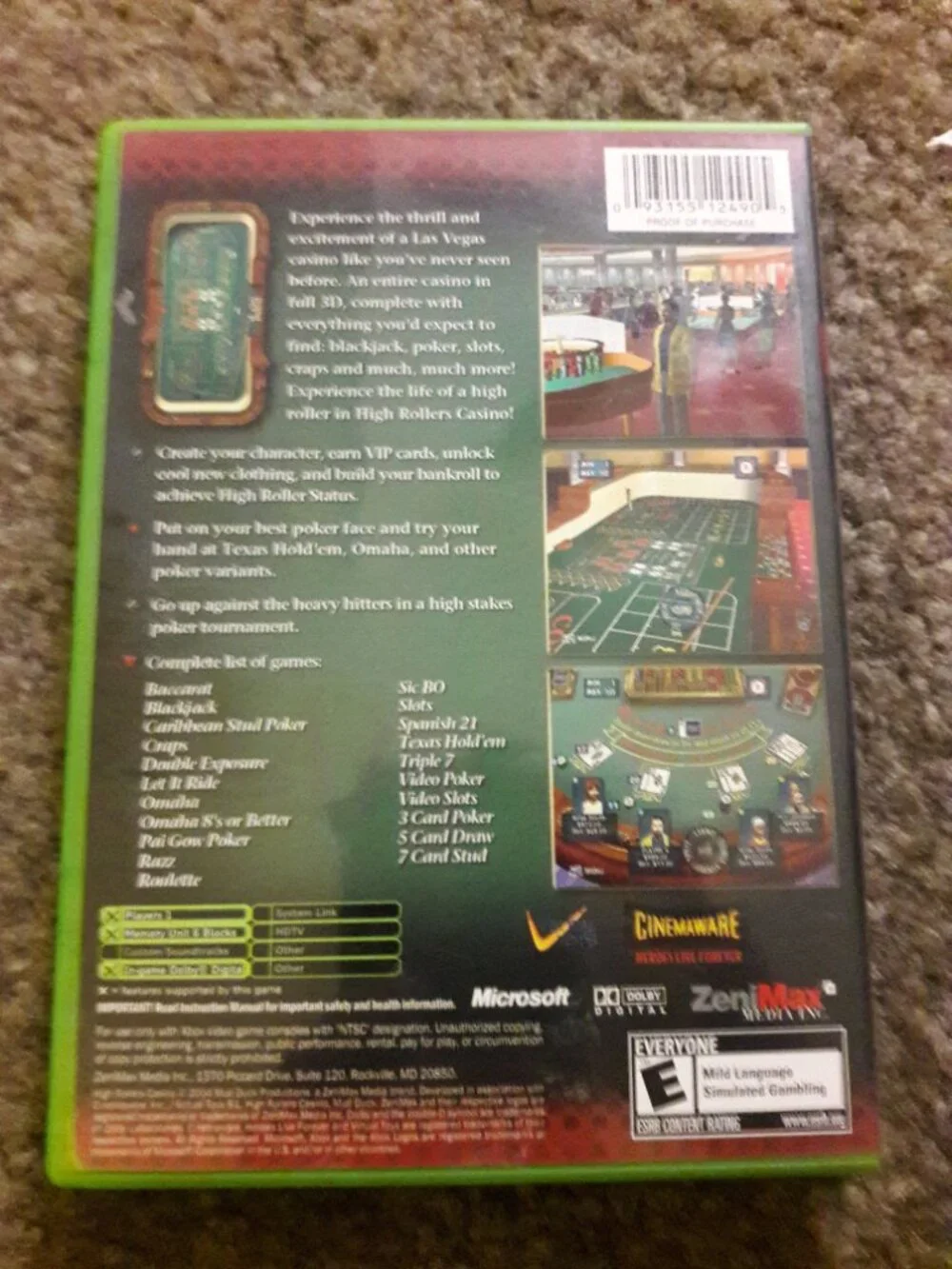 Xbox high rollers